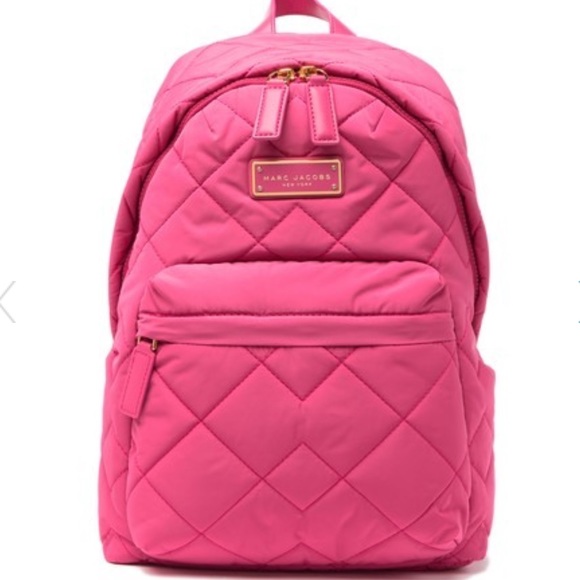 Marc Jacobs Quilted Nylon school backpack